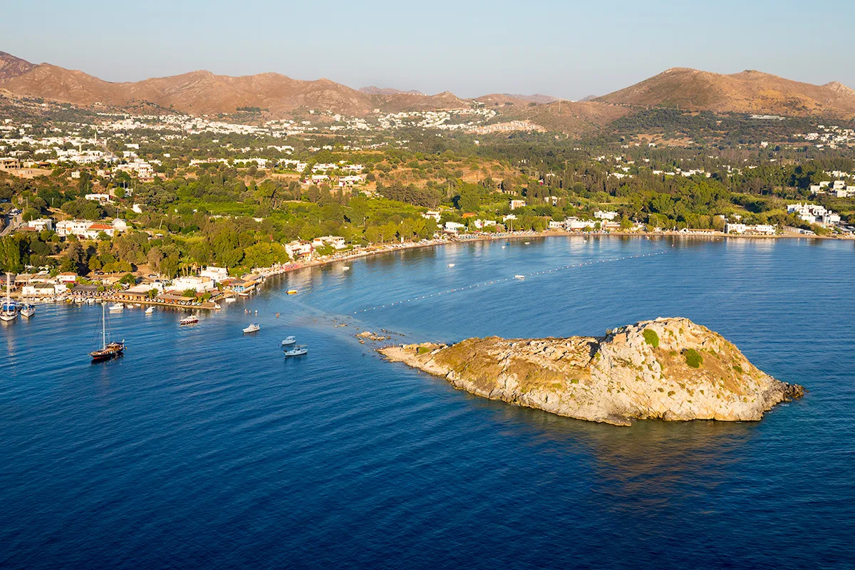 bodrum public beach