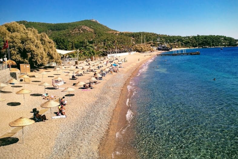 BODRUM BEACHES AND THE BEST BODRUM PUBLIC BEACHES 3